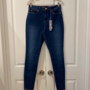 Jennifer Lopez high rise skinny jeans